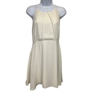 Ivory Sleeveless Dress, Medium